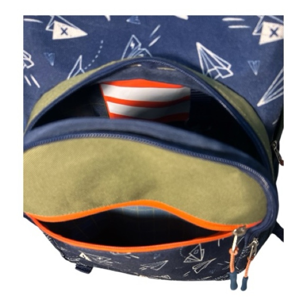 Stylish Navy and Olive kids Backpack
16” - Picture 8 of 9